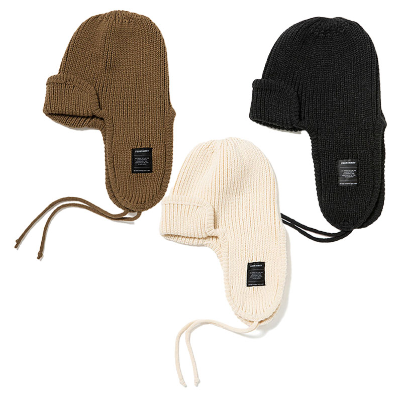 430(フォーサーティー)/ DOG EAR BEANIE -3COLOR-