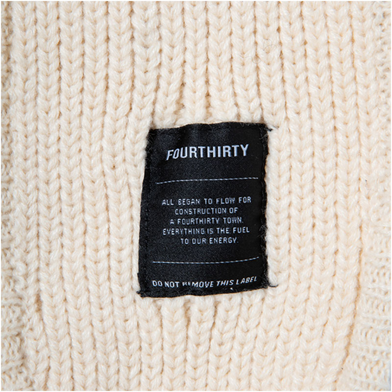 430(フォーサーティー)/ DOG EAR BEANIE -3COLOR-