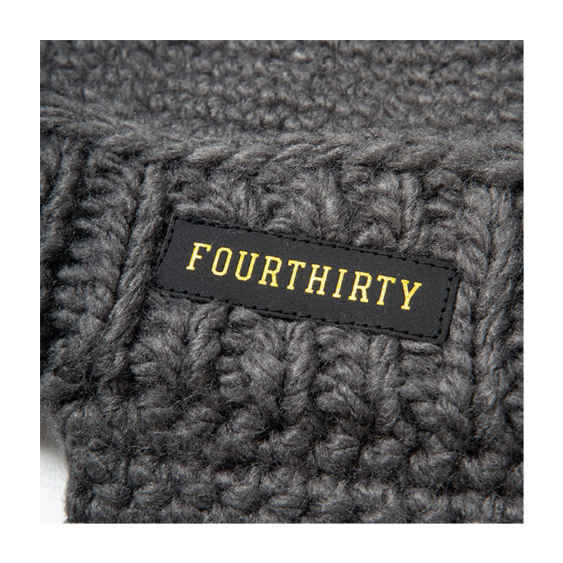 430(フォーサーティー)/ CUFF EAR BEANIE -2COLOR-