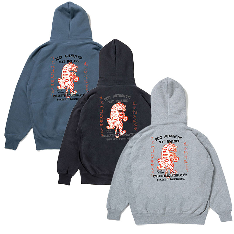 430(フォーサーティー)/ AF ROLLER TIGER Z/U PARKA -3COLOR-