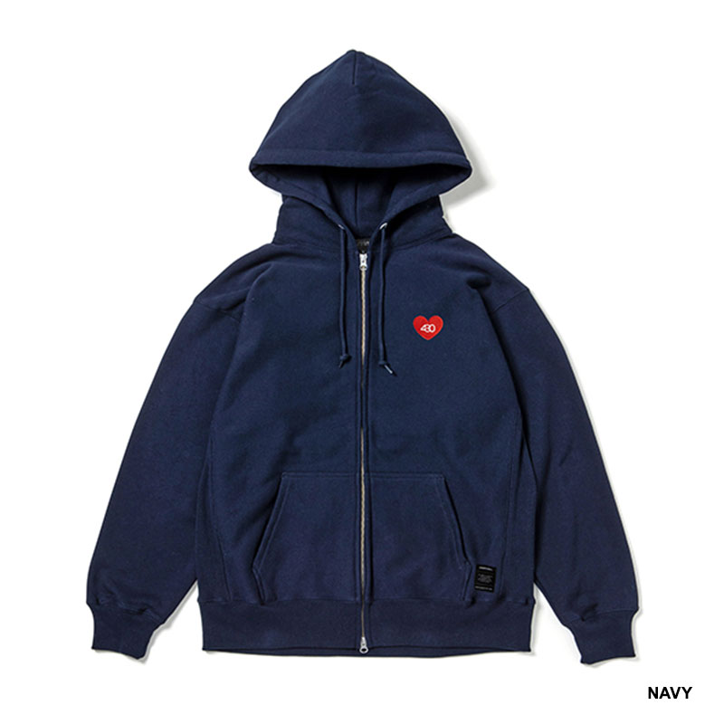 430(フォーサーティー)/ HEARTS Z/U PARKA -3COLOR-