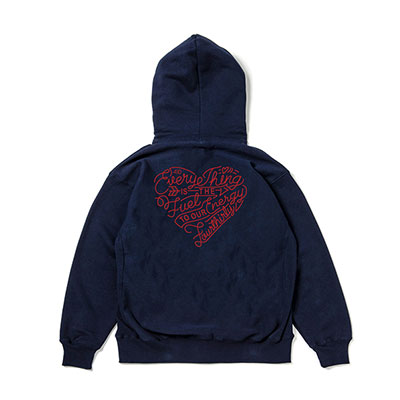 430(フォーサーティー)/ HEARTS Z/U PARKA -3COLOR-