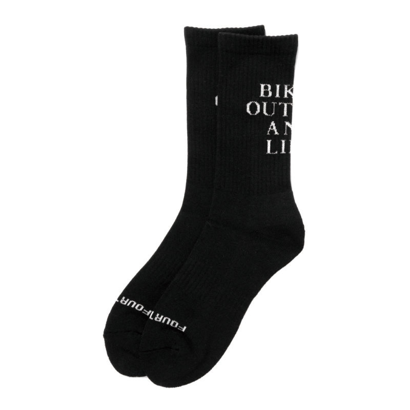 430(フォーサーティー)/ CM MASSAGE LONG SOX -2COLOR-(BLACK)