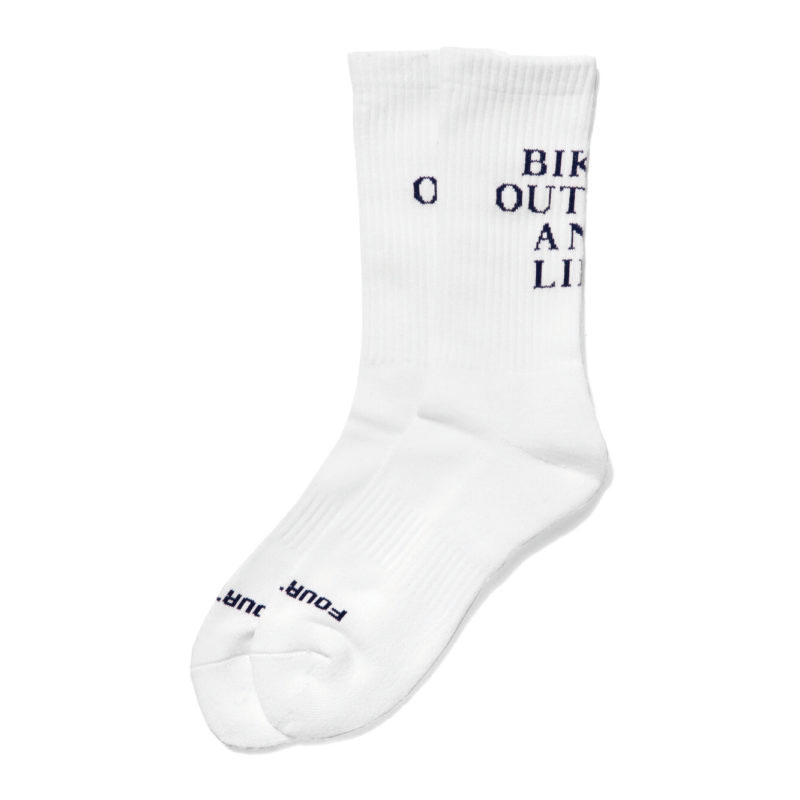 430(フォーサーティー)/ CM MASSAGE LONG SOX -2COLOR-(WHITE)