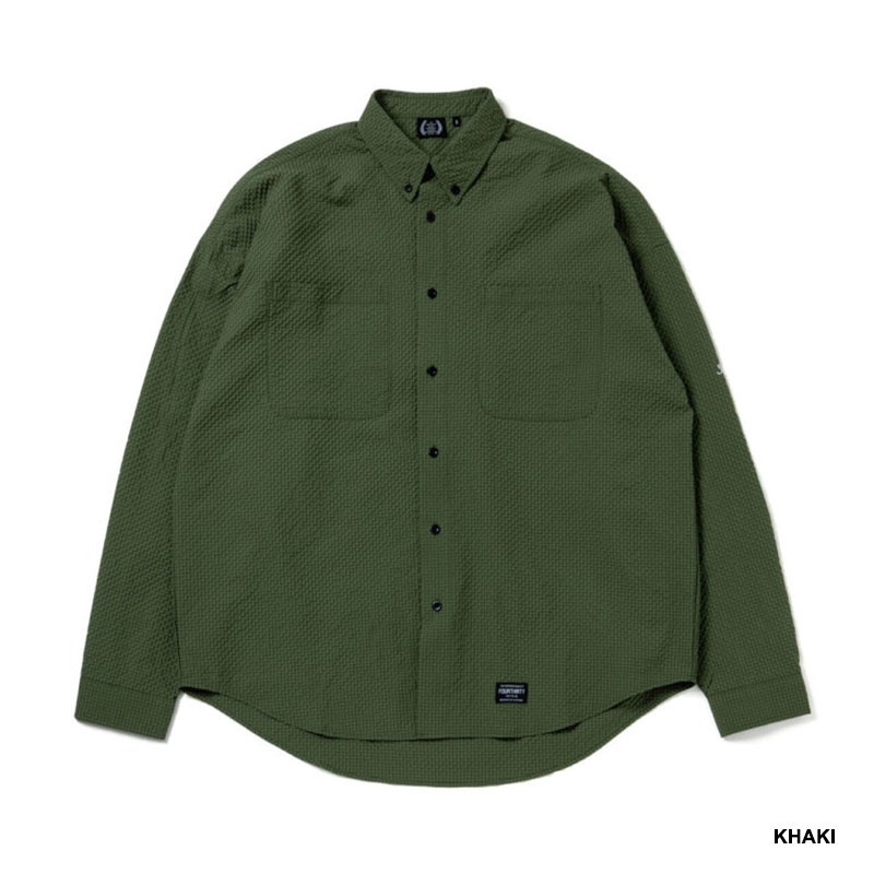 430(フォーサーティー)/ L/S GG CHECK BIG SHIRT -2COLOR-