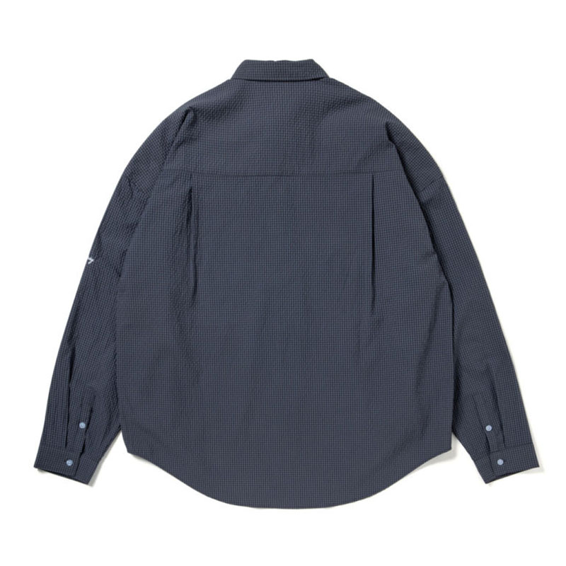 430(フォーサーティー)/ L/S GG CHECK BIG SHIRT -2COLOR-