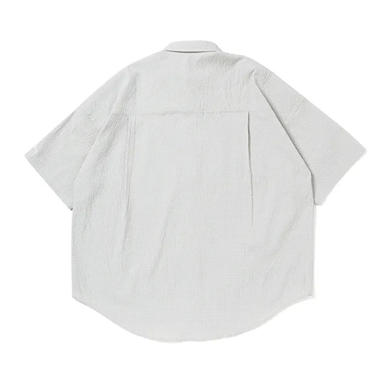 430(フォーサーティー)/ S/S GG CHECK BIG SHIRT -2COLOR-