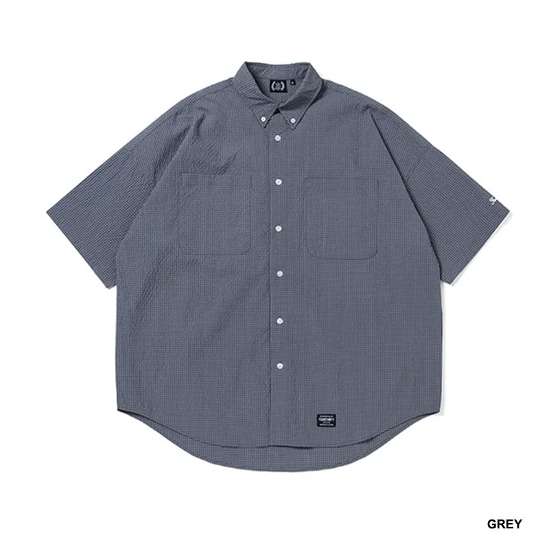 430(フォーサーティー)/ S/S GG CHECK BIG SHIRT -2COLOR-