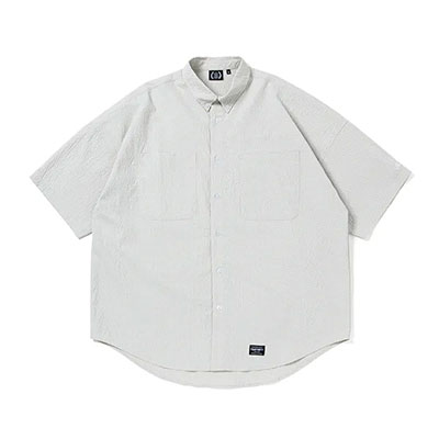 430(フォーサーティー)/ S/S GG CHECK BIG SHIRT -2COLOR-