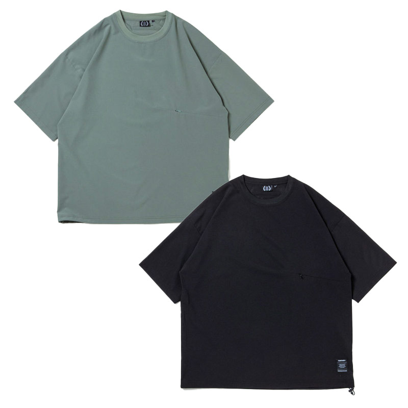 430(フォーサーティー)/ S/S MESH BIG TEE -2COLOR-