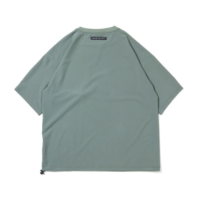 430(フォーサーティー)/ S/S MESH BIG TEE -2COLOR-