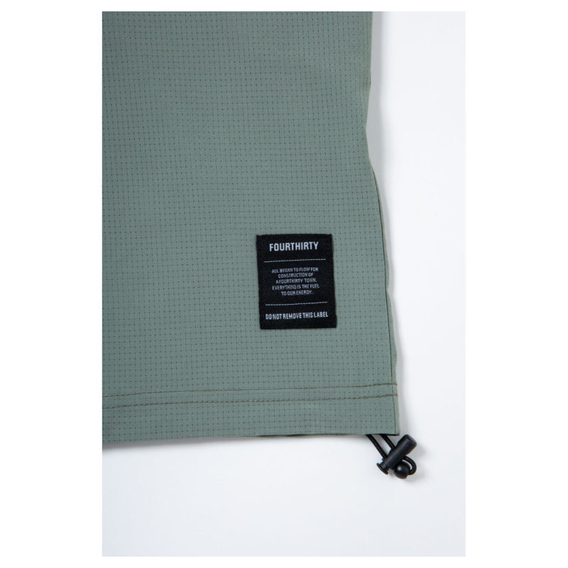 430(フォーサーティー)/ S/S MESH BIG TEE -2COLOR-