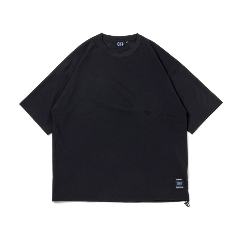 430(フォーサーティー)/ S/S MESH BIG TEE -2COLOR-(BLACK)