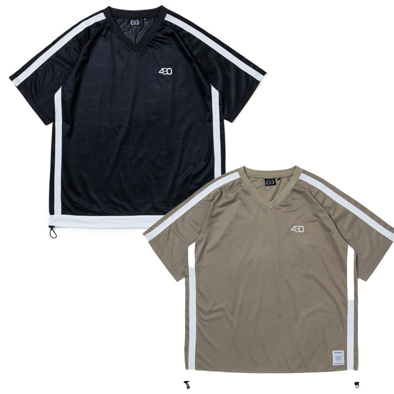 430(フォーサーティー)/ MESH ATHLETIC JERJEY -2COLOR-