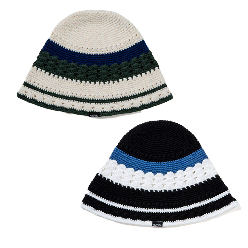430(フォーサーティー)/ KNIT LINE HAT -2COLOR-
