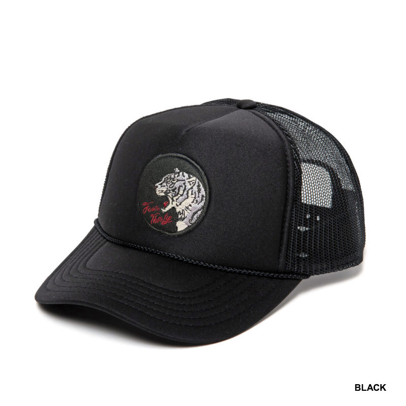 430(フォーサーティー)/ BLACK TIGER MESH CAP -3COLOR-