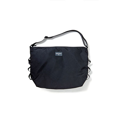 430(フォーサーティー)/ LYR BIG BOAT SHOULDER BAG -BLACK-
