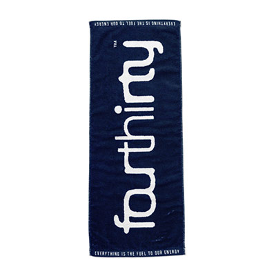430(フォーサーティー)/ ICON JACQUARD TOWEL -NAVY-