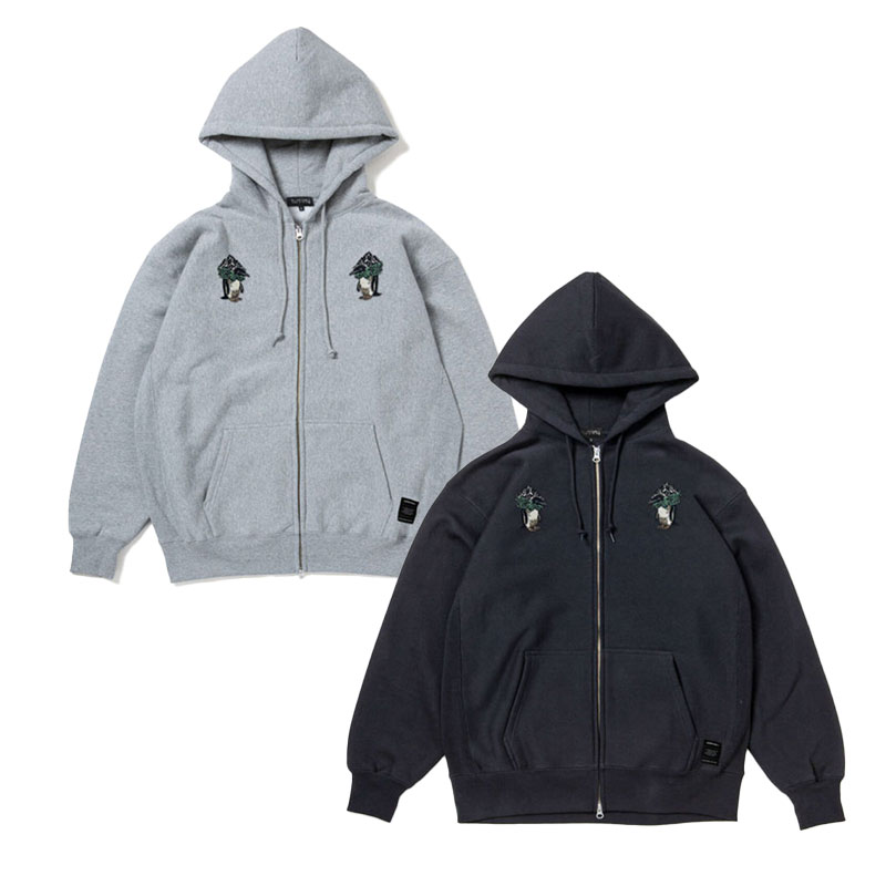 430(フォーサーティー)/ AF “MOUNT PENGUIN” EMB Z/U PARKA -2COLOR-