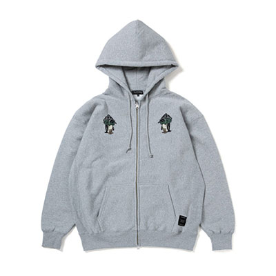 430(フォーサーティー)/ AF “MOUNT PENGUIN” EMB Z/U PARKA -2COLOR-