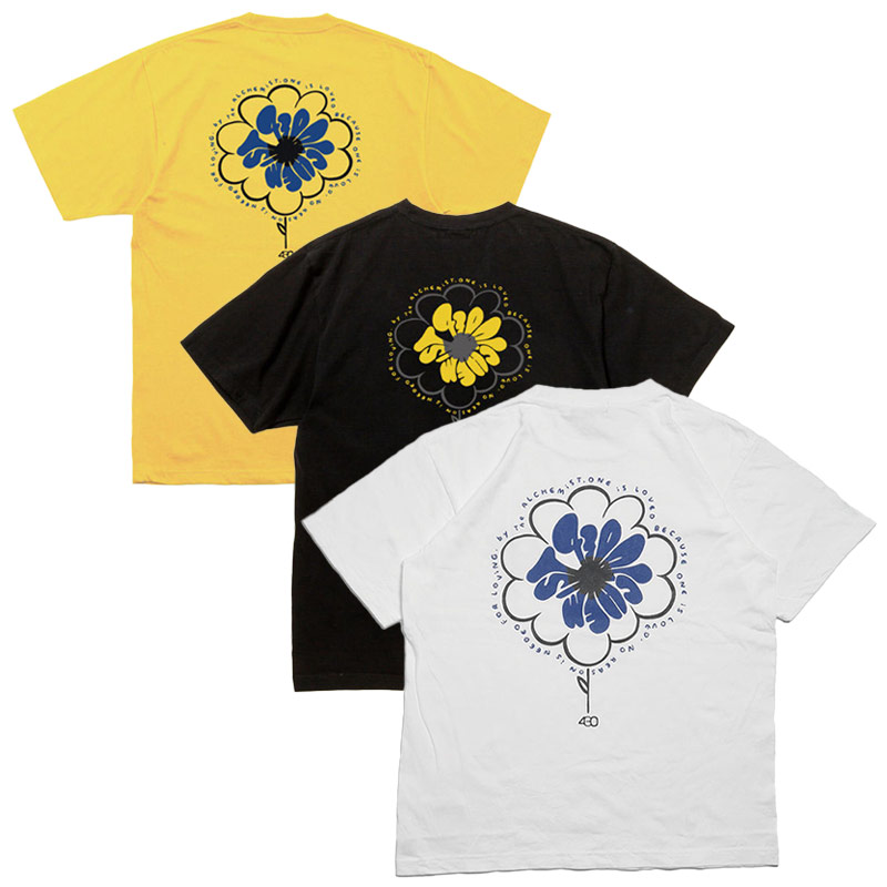 430(フォーサーティー)/ NF “ALCHEMIST FLOWERS” S/S TEE -3COLOR-