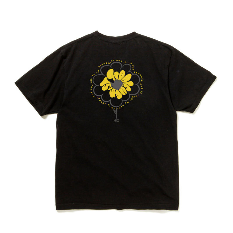 430(フォーサーティー)/ NF “ALCHEMIST FLOWERS” S/S TEE -3COLOR-(BLACK)