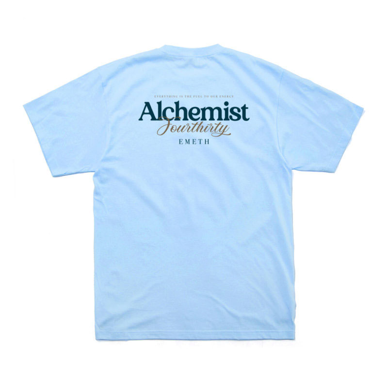 430(フォーサーティー)/ “EMETH” S/S TEE -3COLOR-(SAX)