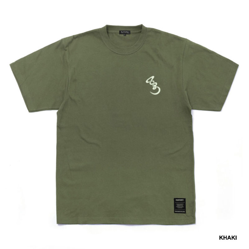 430(フォーサーティー)/ TM ” SNAKE” S/S TEE -2COLOR-