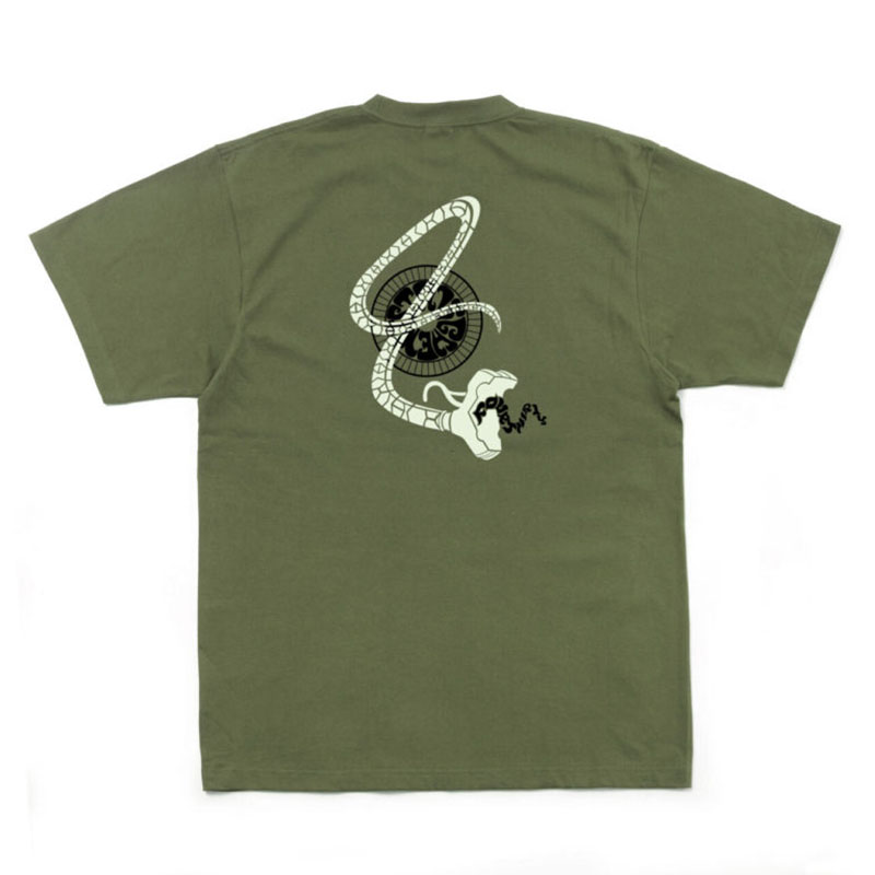 430(フォーサーティー)/ TM ” SNAKE” S/S TEE -2COLOR-