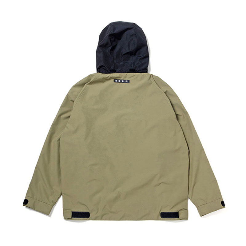 430(フォーサーティー)/ PCBL ANORAK -KHK-BLK-