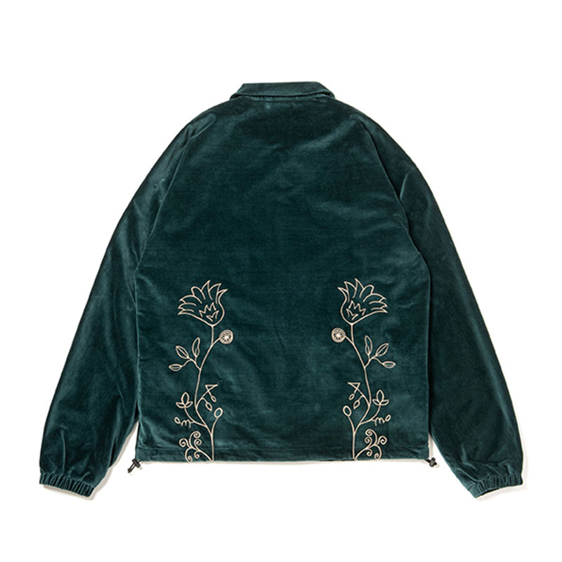 430(フォーサーティー)/ VELOUR COACH JACKET -3.COLOR-