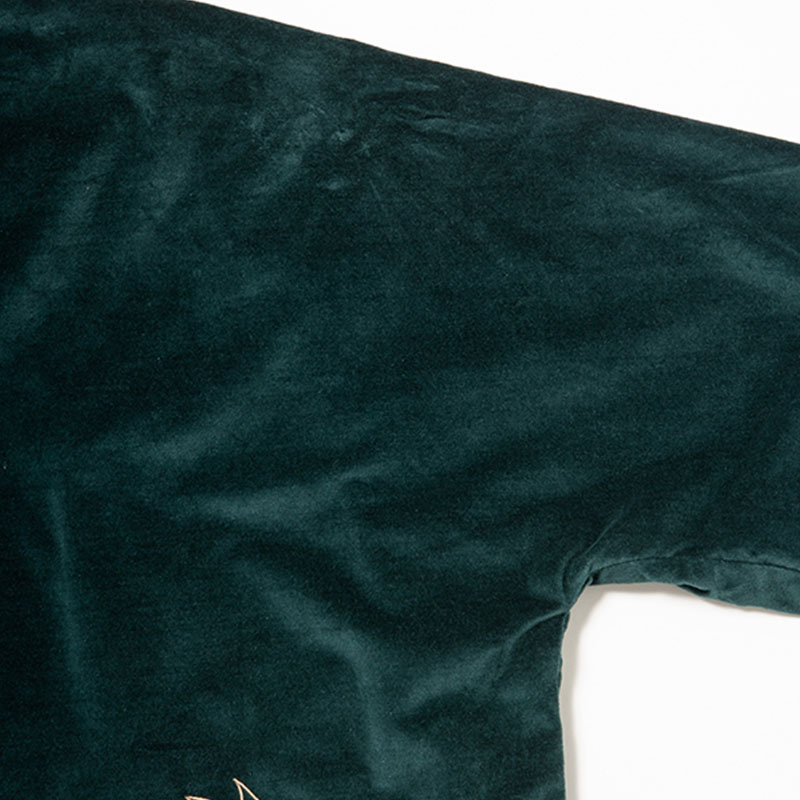 430(フォーサーティー)/ VELOUR COACH JACKET -3.COLOR-