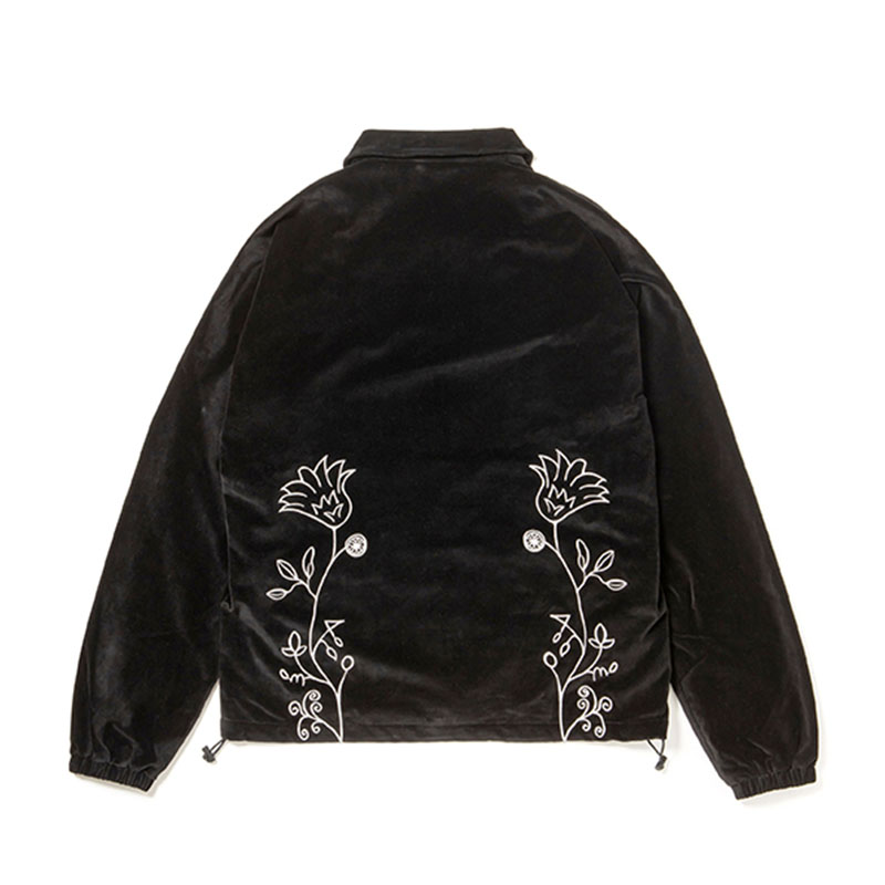 430(フォーサーティー)/ VELOUR COACH JACKET -3.COLOR-
