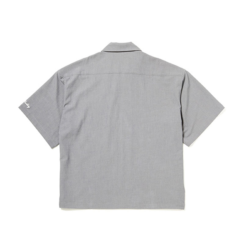 430(フォーサーティー)/ S/S RES ZIP SHIRT -2.COLOR-