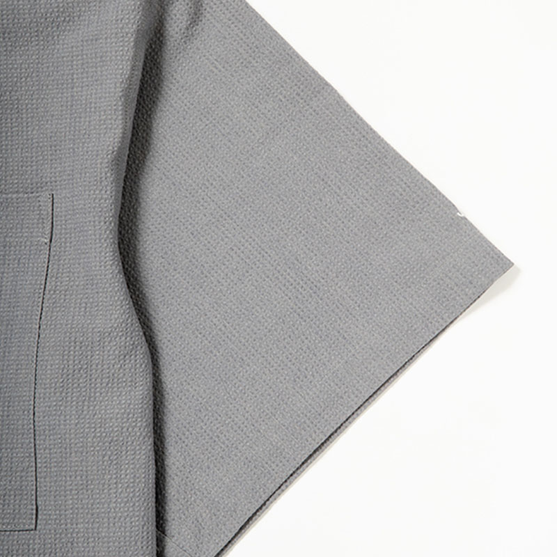 430(フォーサーティー)/ S/S RES ZIP SHIRT -2.COLOR-