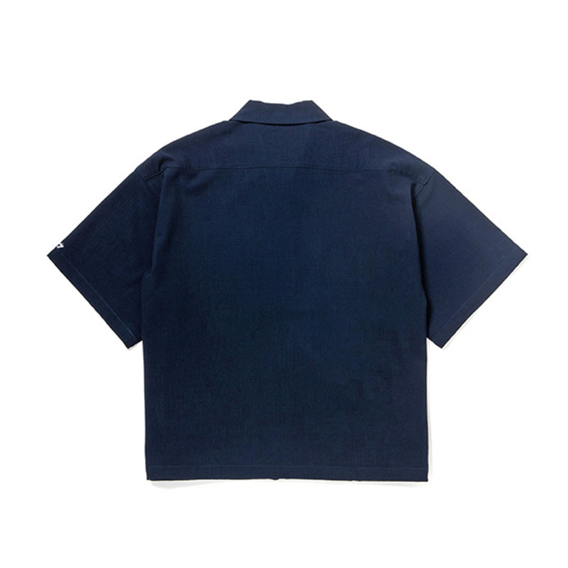 430(フォーサーティー)/ S/S RES ZIP SHIRT -2.COLOR-