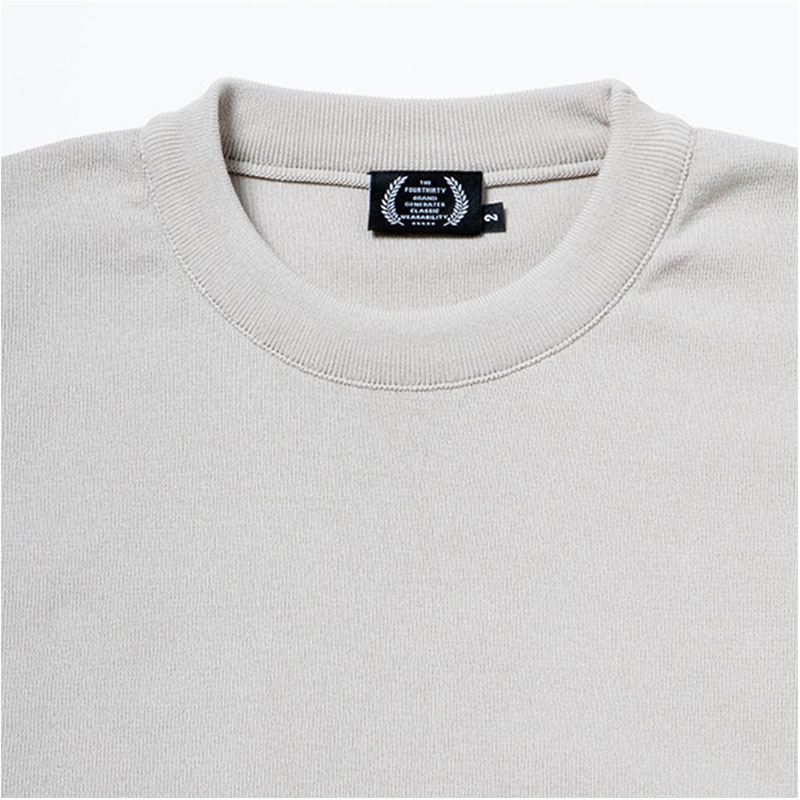 430(フォーサーティー)/ L/S RLX KINIT C&S -2.COLOR-