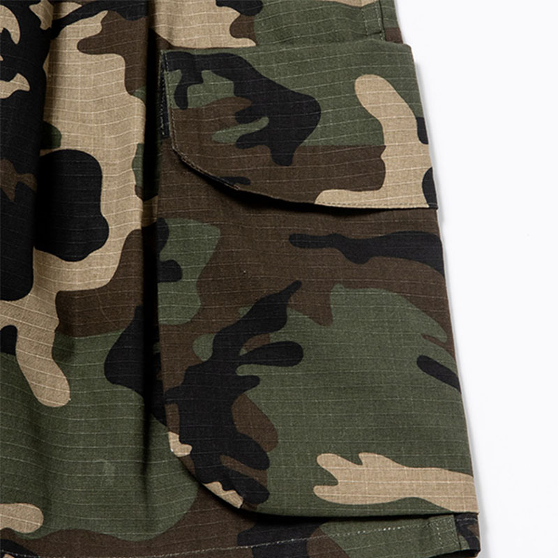 430(フォーサーティー)/ ESLOT CAMO CARGO SHORTS -2.COLOR-