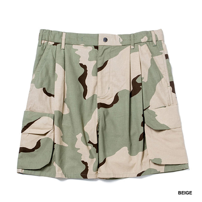 430(フォーサーティー)/ ESLOT CAMO CARGO SHORTS -2.COLOR-