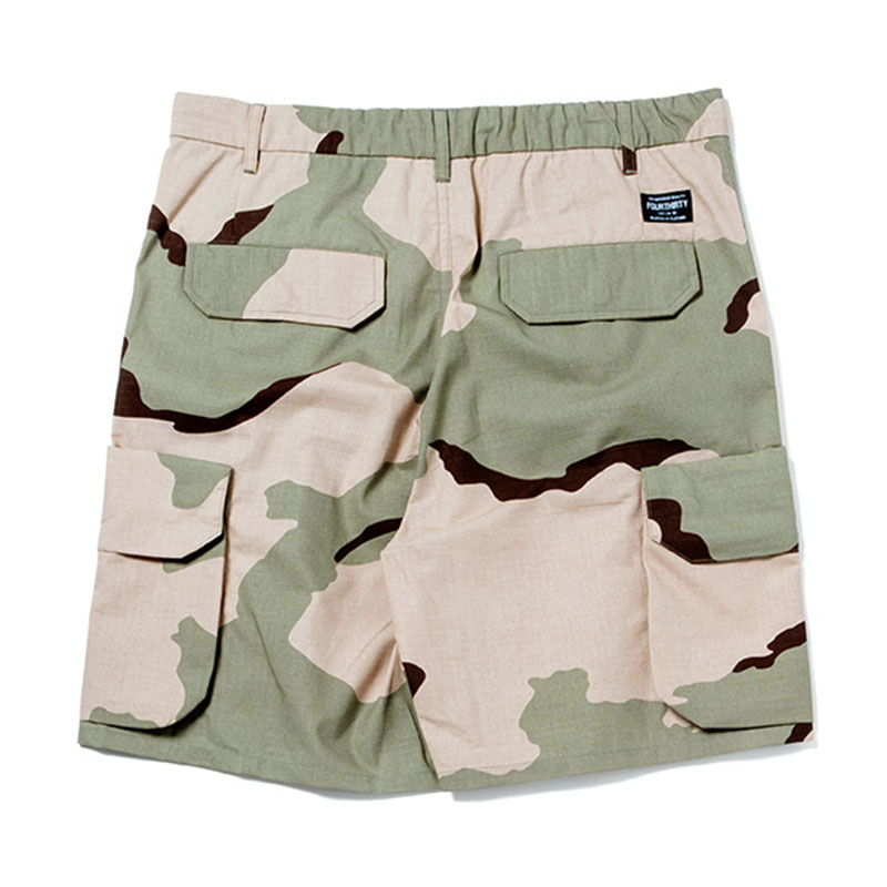 430(フォーサーティー)/ ESLOT CAMO CARGO SHORTS -2.COLOR-