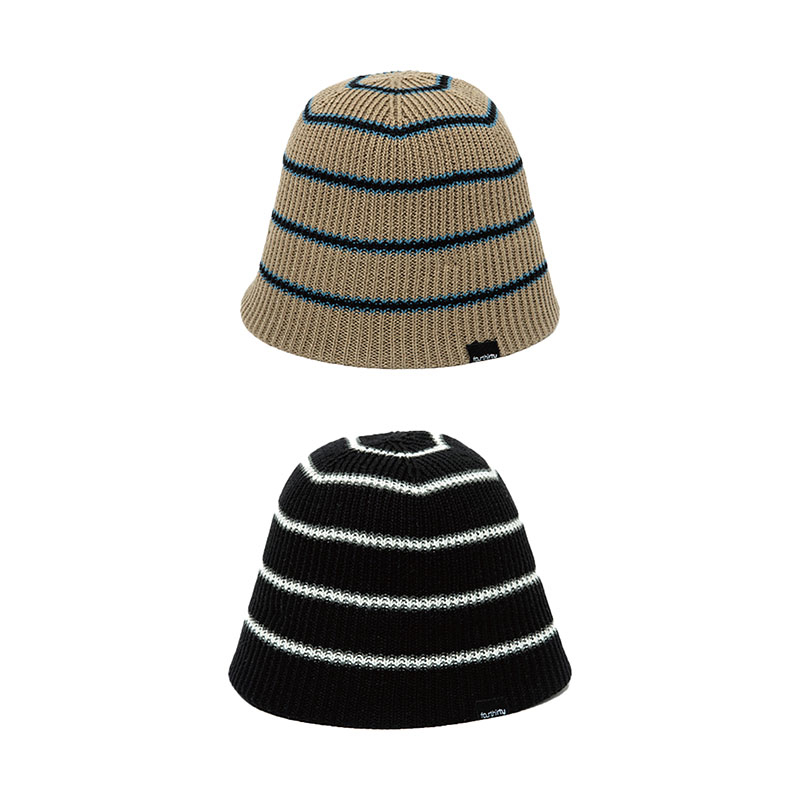 430(フォーサーティー)/ BORDER KNIT HAT -2.COLOR-