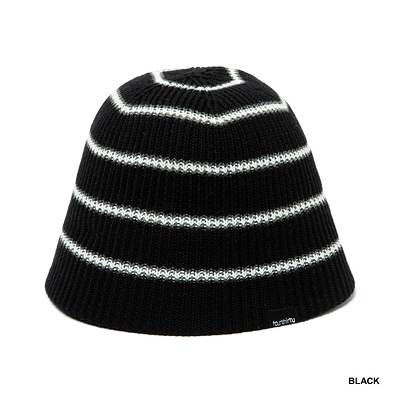 430(フォーサーティー)/ BORDER KNIT HAT -2.COLOR-