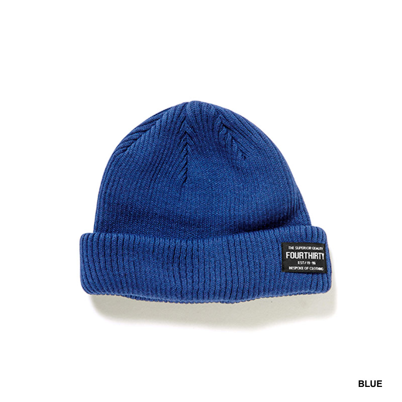 430(フォーサーティー)/ MIL TAG MID BEANIE -2.COLOR-