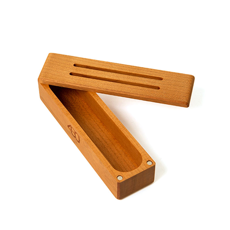 430(フォーサーティー)/ WOODEN SHORT INCENSE HOLDER -BROWN-