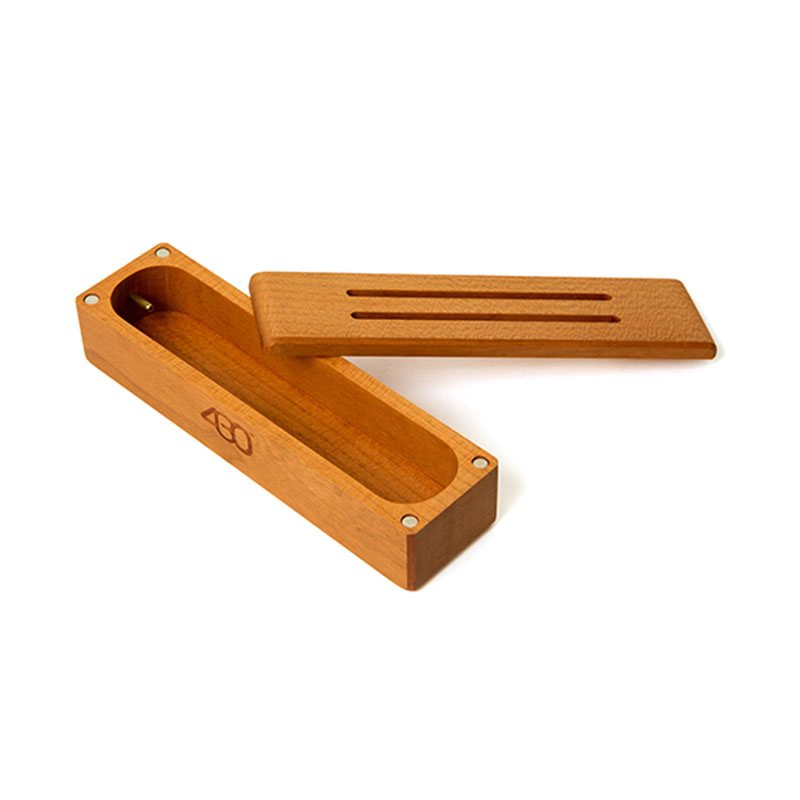 430(フォーサーティー)/ WOODEN SHORT INCENSE HOLDER -BROWN-