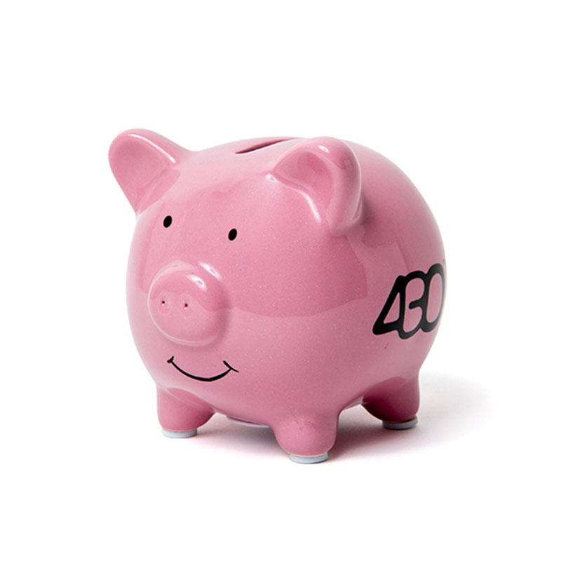 430(フォーサーティー)/ PIG BANK -PINK-