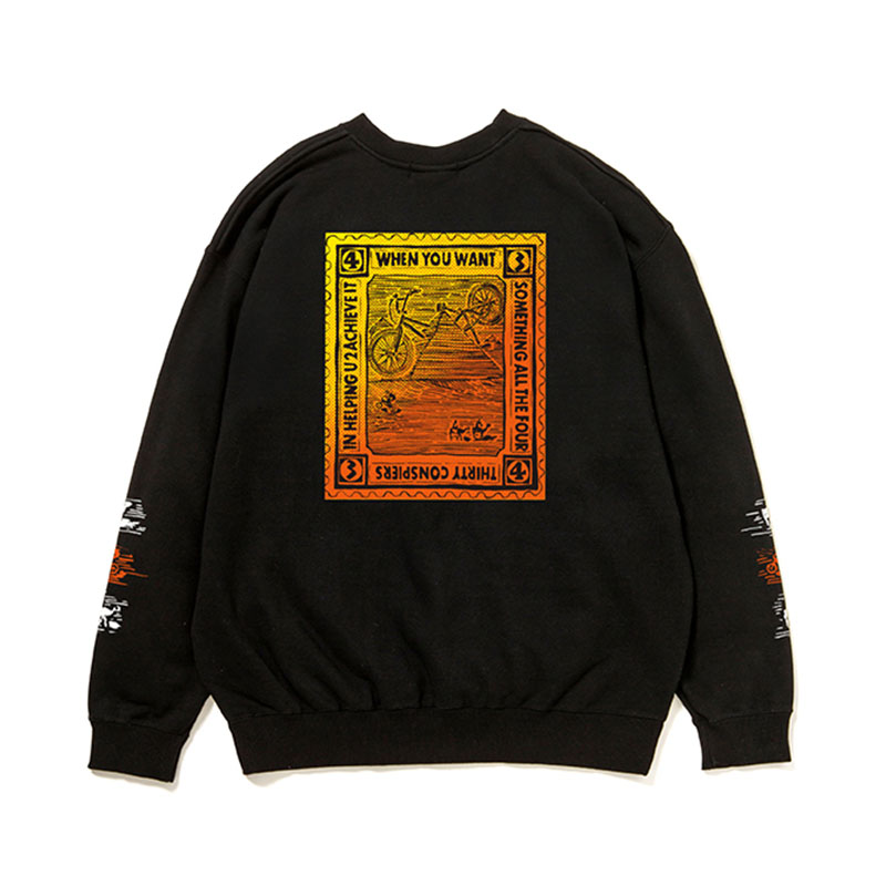 430(フォーサーティー)/ AF “MX PYRAMID” C/N SWEAT -2.COLOR-