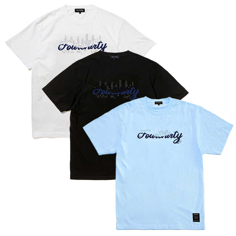 430(フォーサーティー)/ “FLAME” S/S TEE -3.COLOR-