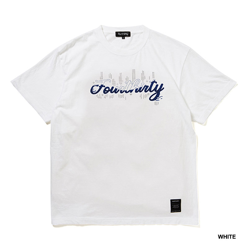 430(フォーサーティー)/ “FLAME” S/S TEE -3.COLOR-