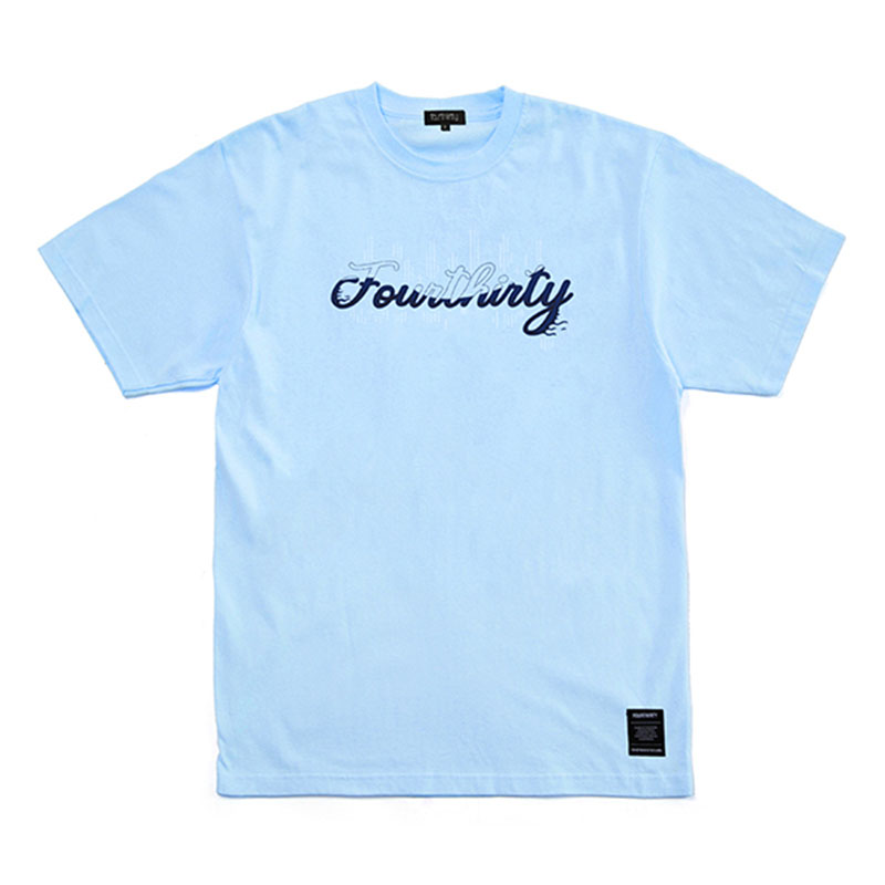 430(フォーサーティー)/ “FLAME” S/S TEE -3.COLOR-(SAX)